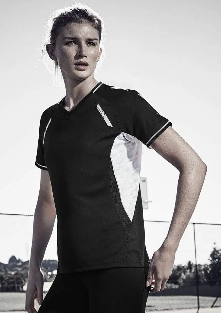 Biz Collection Women’s Renegade Tee T701LS Metro Workwear.